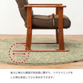 高座椅子 高 ガスシリンダー 無段階 リクライニング 座面4段階調節可能 折りたたみ 持ち運び簡単 1人掛け ローチェア 誕生日 プレゼント 贈り物 \18日0 00~クーポン配布 コンパクト 背もたれ ポリエステル 天然木 イス 家具 インテリア