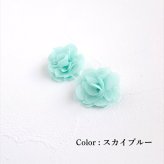 ヘアクリップ お花 2個セット 通販 日本製 Rora セシリア 髪留め 髪飾り キッズ 子供 女の子 フラワー 透け感 かわいい おしゃれ 可愛い 浴衣 夏祭り 甚平 ヘアアクセサリー フォーマル 結婚式 発表会 入学式 卒園式 キッズファッション