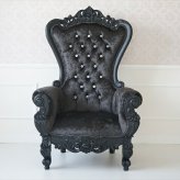 輸入家具 シングルチェア アンティーク ダイニングチェア ロココ調家具 バロック調 彫刻家具 プリンセス 姫系 ヨーロピアン フランス かわいい おしゃれ イタリア デザイナーズ 本物の高級感 店舗什器 新生活
