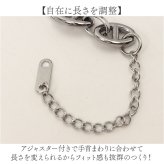 ブレスレット レディース 太め 通販 チェーンブレスレット 腕輪 チェーン マリンチェーン 女性 シルバー ごつめ ボリューム おしゃれ カジュアル シンプル かわいい ダイヤモンドハーツ つけっぱなし レディースアクセサリー レディースジュエリー