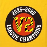V2優勝記念 LEAGUE CHAMPIONS Tシャツ 2025-2026 カナリアイエロー/記念/応援/メンズ/レディース/半袖/サイズS～XL