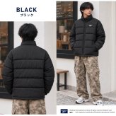 Reebok リーボック 中綿ジャケット メンズ 長袖 アウター スタンドカラー フルジップ  軽量 防寒 あたたかい ロゴ スポーツ ブランド 大きいサイズ ゆったり ユニセックス 大人 カジュアル アウター 春 秋 冬 M L LL 黒 別注 2026fw karlas