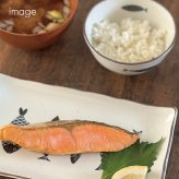 魚器 あさごはんセット 和食器 食器セット 朝食セット 焼き魚 皿 茶碗 小鉢 和モダン 電子レンジ対応 食洗機対応 ギフト 結婚祝い 新築祝い 内祝い ギフト 〈02523〉 M-mode