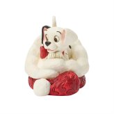 101匹わんちゃん サンタハット 8cm クリスマス | ディズニー トラディションズ ジムショア グッズ フィギュア 人形 置物 彫刻 Jim Shore 正規輸入品