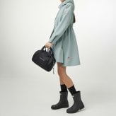 ハンター バッグ レディース メンズ プレミアム ナイロン バレル バッグ 2WAY ショルダーバッグ ハンドバッグ 耐水 UBX5545NYL HUNTER