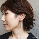 ステンレス 3連チェーンピアス 3カラー 18KGP レディース フープピアス ロングチェーン 揺れる 大ぶり 韓国ファッション モード カジュアル きれいめ 個性的 アクセサリー 耳飾り イヤージュエリー 存在感 華やか 片耳用 1点