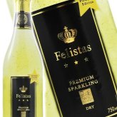 フェリスタス　金箔入り 750ml 【 ドイツスパークリングワイン 】【 4694 】【 ハロウィン 贈り物 ギフト プレゼント 誕生日 結婚のお祝い 】