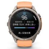 ガーミン GARMIN fenix 9 Pro AMOLED 43mm フェニックス9 プロ アモレッド 43mm GPS スマートウォッチ 010-04335-69 腕時計 Ti / Shell Pink【2026 新作】