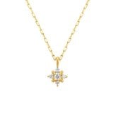 【無料ラッピング】  ヨンドシー 4℃ EAU DOUCE4℃ K10 イエローゴールド ネックレス ダイヤモンド レディース ブランド 正規品 新品 ギフト プレゼント 人気 おすすめ 誕生日 記念日 クリスマス 送料無料