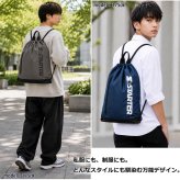 ナップサック STARTER スターター メンズ レディース ナイロンバッグ 軽量 破れにくい 通学 通勤 旅行 ジム スポーツ ロゴ ブランド カジュアル シンプル ユニセックス 中学生 高校生 黒 紺 2026fw karlas