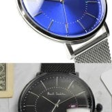 ポールスミス Paul Smith 腕時計 メンズ メタルメッシュベルト Track 42mm クラシック ブランド 人気 ウォッチ ギフト プレゼント