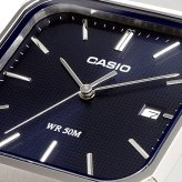CASIO 腕時計 カシオ 時計 ウォッチ チープカシオ チプカシ STANDARD スタンダード アナログ クオーツ メンズ ネイビー 海外モデル MTP-B185D-2A1V [並行輸入品]