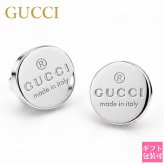 gucci ピアス レディース グッチ アクセサリー 円形 シンプル EARRINGS TRADEMARK T シルバー 163123 J8400 8106 正規品 ブランド 新品 年 ギフト プレゼント ギフト