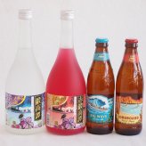 鍛高譚とクラフトビール4本セット(合同酒精赤鍛高譚20度(北海道) 合同酒精しそ焼酎 鍛高譚20度(北海道) コナビールビッグウェーブ ゴールデンエール(アメリカ) コナビールロングボード アイランドラガー(アメリカ)) 720ml×2本 330ml×2