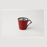 漆陶そう吉　マグカップ　シダ根来（赤） 陶器 美濃焼 やきものの里から、暮らしを贈ります。　ギフト 食器 セット テーブルウェア
