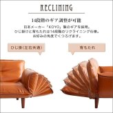 ソファベッド 絶妙な弾力のヴィンテージカウチソファ 【LUKAS-ルーカス-】 インテリア ソファカウチソファ 2人掛け コンパクト ギア調整 ひじ掛 ポケットコイル 日本製 木目調 PVCレザー スタイル ソファー リビングソファ 家具
