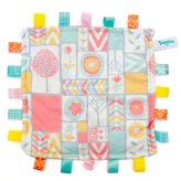 メリーマイヤー タギーズ コンフィブランケット カラーブロック 30cm | 毛布 タオル ベビー 赤ちゃん 0歳 用品 安全 Mary Meyer 正規輸入品