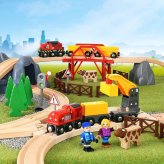 限定生産　BRIO (ブリオ) 2026年クリスマス限定レールセット 80000-145 [全66ピース] 専用ケース付き クリスマスプレゼント レールセット おもちゃ 木製レール　包装紙対応不可