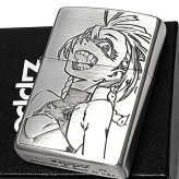 ZIPPO よふかしのうた Season2 七草ナズナA ジッポー ライター シルバー エッチング彫刻 両面加工 可愛い アニメ キャラクター かわいい メンズ レディース ギフト プレゼント