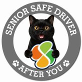カーサイン 高齢者マーク SENIOR SAFE DRIVER ボンベイ マグネット 強力 直径13cm 肉球 日本製 車 ステッカー