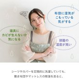 敷き布団 除湿シート ダブル 除湿マット 西川 調湿シート 湿気取りシート 吸湿シート 吸湿センサー付き湿気対策 カビ対策 防ダニ 消臭 ドライウェル 抗菌防臭 高吸湿 モイスファイン 防カビ マット パッド マットレス 布団下 2023年最新モデル 新生活