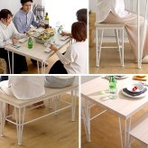 4人用 ダイニングテーブルセット カフェ風ダイニングテーブル 3点セット ダイニング3点セット ダイニングセット 4人掛け テーブル幅110cm 奥行69cm 高さ73cm ベンチ幅86cm 奥行30cm 高さ42cm 新生活