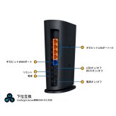 TP-Link Archer AX5400 Wi-Fi 6ルーター 4804+574Mbps 6ストリーム EasyMesh対応 ひかりTV対応 ハイパワーアンテナ 簡単設定 Tetherアプリ ・戸建て3階縦・マンション4LDK ・最大接続台数 80台  縦置き 壁掛け #84566
