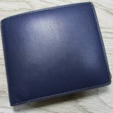 SALE 財布 メンズ 二つ折り 本革 とっても柔らかい質感の牛革 スタイリッシュでおしゃれ 上品なバイカラーデザイン WANDER Special セール 格安