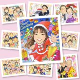 クリスマスのプレゼントに、心のこもった贈り物をお探しなら。下書き確認ができるので、安心して贈れます。 似顔絵 クリスマス 贈り物 ギフト 手描き 名入れ プレゼント クリスマス お祝い 記念 恋人 家族 子供 友達 名入れ 下書き確認 修正無料 宝物 かわいい サプライズ そっくり 一生もの クリスマス 贈答品 メモリアル 披露宴 大量注文 闘病中の方への励まし バレンタインデー 引っ越し 応援