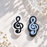 音楽が好きなあの子へ♪ 届いたらすぐ渡せる、かわいい音符の文房具セット。 音楽雑貨 プチギフト 個包装 クリップ 音楽 ピアノ 発表会 記念品 プレゼント お配り 吹奏楽部 音楽教室 生徒 かわいい お礼 卒業 景品