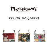 【Manhattaner's】 マンハッタナーズ ラッキー ミニバッグ 71-2514 猫 久下貴史 くげ たかし  猫好き ギフト