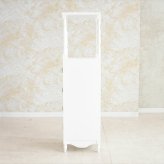 チェスト 完成品 ホワイト 引き出し 木製チェスト おしゃれ 姫系 白 タンス幅30cm 北欧 フレンチ アパルトメント スリムチェスト ヨーロピアン アンティーク 輸入家具 ロココ調