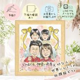 感謝 プレゼント 似顔絵 ギフト 名入れ 手描き 贈り物 記念日 お祝い 記念 誕生日 感謝 母 家族 両親 父 祖父母 名入れ 修正無料 下書き確認 そっくり 喜ばれる 実績多数 似てる 記念 感謝 思い出 古希祝い 同窓会 クリスマス 色紙 贈答品 メモリアルギフト ウェディングギフト 初任給 感激 カラフル 傘寿祝い 感動 ハロウィン オーダーメイド キレイ