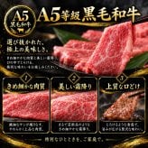 A5黒毛和牛 スライス2種と焼肉2種 食べ比べ400g 三角バラ・赤身・カルビ 肉ギフト