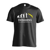 水泳 競泳 Tシャツ 半袖 メンズ ウェア レディース 練習着 ジュニア ドライ おもしろ tシャツ 速乾 名入れ スポーツ 女子 男子 チーム おしゃれ 文字入れ 「水泳エボリューション」 アートワークスコウベ 【送料無料】