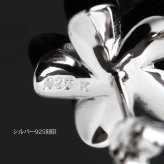 ハワイアンジュエリー ピアス ハワイアン ピアス プルメリアピアス 花 12mm ジルコニア シルバー925 ロジウムコーティング キャッチ メール便 20G ゲージ 彼女 妻 女性 レディース 誕生日 プレゼント クリスマス 【品番：SE53238】