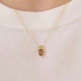 【無料ラッピング】  ヨンドシー 4℃ Summer Collection K10イエローゴールド ネックレス アンダリュサイト ブランド 正規品 新品 ギフト プレゼント 人気 おすすめ 誕生日 記念日 クリスマス 送料無料