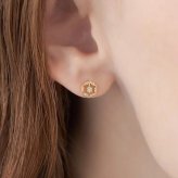 【無料ラッピング】 ヨンドシー 4℃ ピアス K10イエローゴールド 2025 Holiday Collection ダイヤモンド レディースブランド 正規品 新品 ギフト プレゼント 人気 おすすめ 誕生日 記念日 クリスマス 送料無料