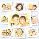 似顔絵 ギフト 両親 手描き プレゼント 贈り物 名入れ 結婚記念日 記念日 お祝い 誕生日 お父さん お母さん 両親 ご両親 下書き確認 名入れ 修正無料 そっくり 親孝行 実績多数 一生もの 記念 結婚記念日 思い出 闘病中の方への励まし ホワイトデー 二次会 感謝 贈答品 感激 メモリアルギフト 節目 応援 大量注文 サプライズ キレイ お祝いの品 古希祝い