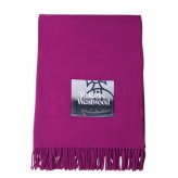 ヴィヴィアンウエストウッド VIVIENNE WESTWOOD マフラー NURIA STOLE 8103013J-W010X-G410-FUCHSIA ユニセックス フーシャ