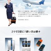 スーツケースベルト 【現役客室乗務員監修】 日本企業企画 TSAロック搭載 キャリーケースベルト 荷締めベルト 軽量 盗難防止 目印 固定ベルト