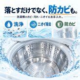 6回分 ポンっと入れるだけ 洗濯槽クリーナー カラーサイン付き ドラム式 縦型 酵素系 黒カビ 除菌 消臭 生乾き臭 生乾き 入れるだけ ステンレス槽 プラスチック槽
