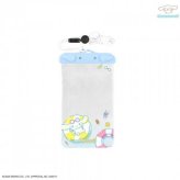 サンリオ 防水ポーチ シナモロール スマホケース 防水ケース ネックストラップ付き IPX6 キャラクター グッズ 雑貨 iPhone Android 対応 海 プール レジャー アウトドア フェス サンリオ正規ライセンス品