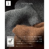【送料無料】3秒マフラー アルパカ 100% メンズ 薄手 ミニマフラー 男性 日本製 秋冬 防寒 ビジネス 保温 柔らかい ギフト プレゼント リバーシブル TAVARAT Tps-190 新生活 【タバラット】