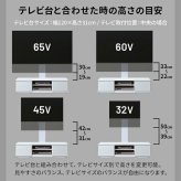 WALLインテリアテレビスタンド テレビ台用スタンド 背面収納木目調テレビ台セット幅150cm 32~65v対応 壁掛け風 壁寄せテレビ台 TVスタンド テレビボード リビングボード ローボード 背面収納 ホワイト 白 ウォールナット 茶 テレビラック 新生活