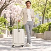 LANVINenBlue ランバンオンブルー ヴィラージュ キャリーケース  36L スーツケース メンズ 宿泊 出張