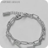 エンポリオ・アルマーニ ブレスレット メンズ レディース ブランド EMPORIO ARMANI China EGS3249040 シルバー アクセサリー