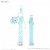 ハンギョドン ハンドストラップ 3Dマスコット付き スマホ 携帯 ストラップ 落下防止 キャラクター グッズ 雑貨 キーホルダー ストラップホール カラビナ付き かわいい おしゃれ プレゼント ギフト サンリオ正規ライセンス品