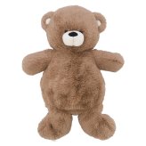 ぬいぐるみ くま 50cm ベージュ・ブラウン 2色展開 おもちゃ キッズ ギフト おしゃれ シンプル 新生活 家具 インテリア 不二貿易