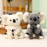 コアラ ぬいぐるみ リアル 動物 アニマル ふわふわ かわいい 置物 インテリア 子供 おもちゃ ごっこ遊び 誕生日 プレゼント ギフト 癒し